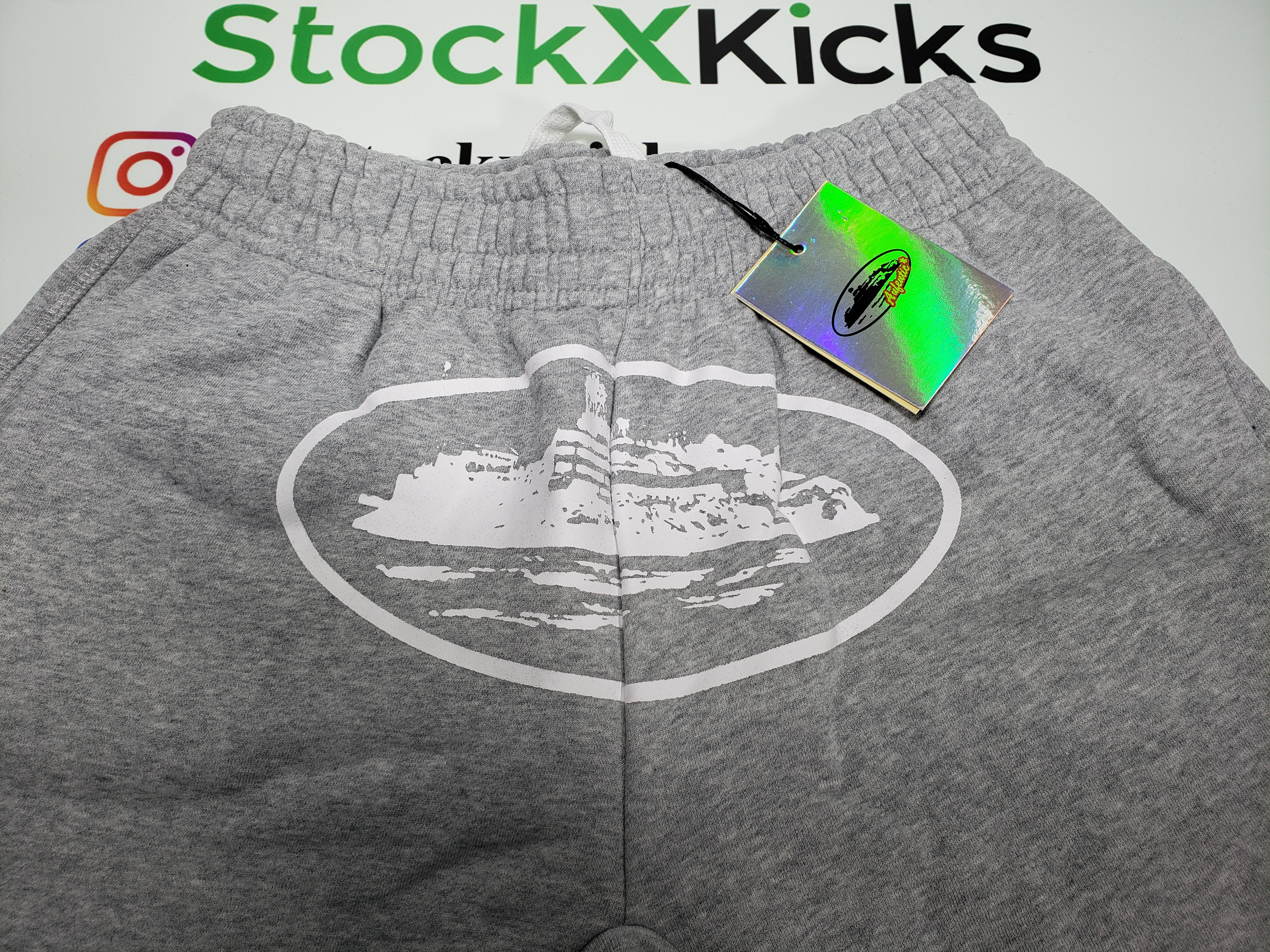 Corteiz OG Alcatraz Shorts Heather Grey review stockxkicks 02