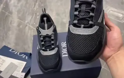 Dior B22 Black Silver 3SN231ZNG_H969 review Emily Martin 00