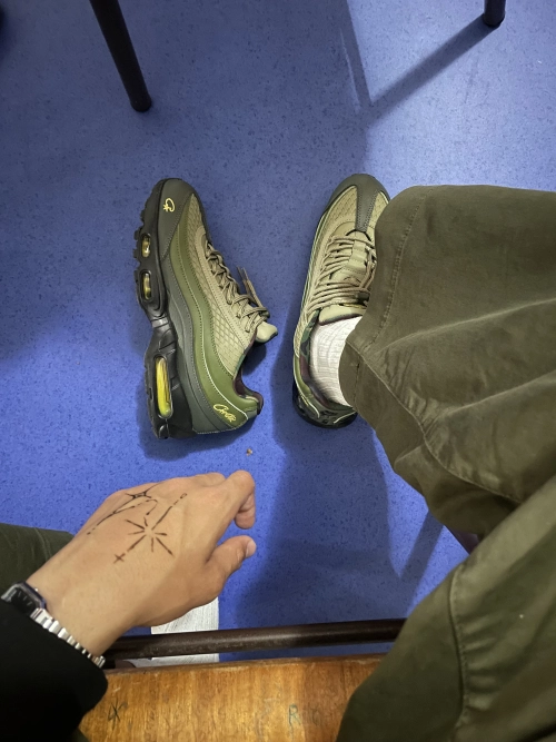 Nike Air Max 95 SP Corteiz Gutta Green FB2709-300 review 