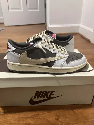 【$49 High Cost Effective】Air Jordan 1 Retro Low OG SP "Travis Scott Reverse Mocha" DM7866-162 review JDL 00