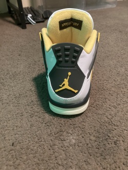 PK God Batch Air Jordan 4 Retro Vivid Sulfur AQ9129-101 review Roy 02