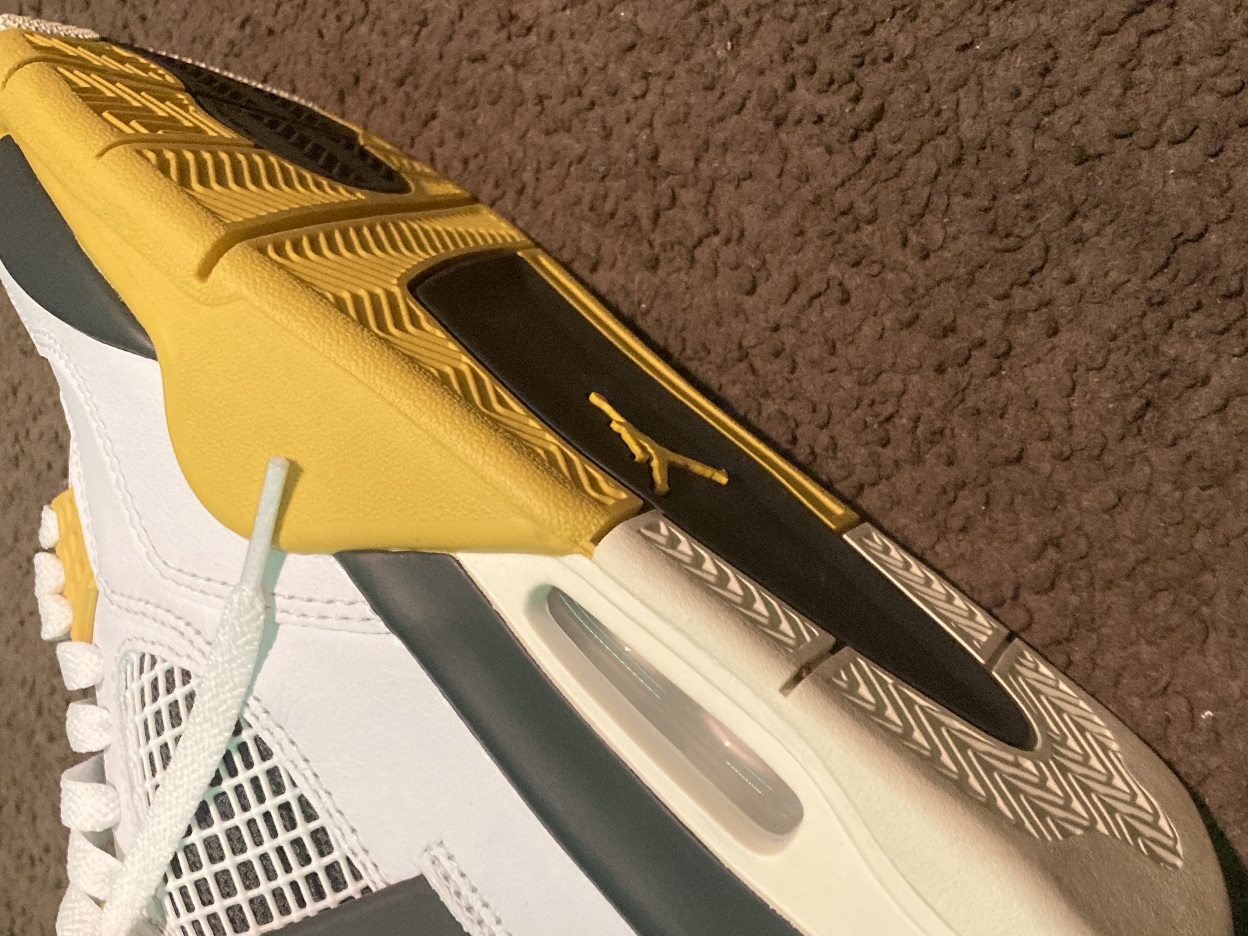 PK God Batch Air Jordan 4 Retro Vivid Sulfur AQ9129-101 review Roy 02