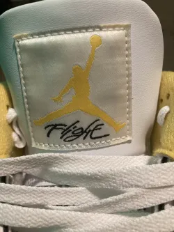PK God Batch Air Jordan 4 Retro Vivid Sulfur AQ9129-101 review Roy 04