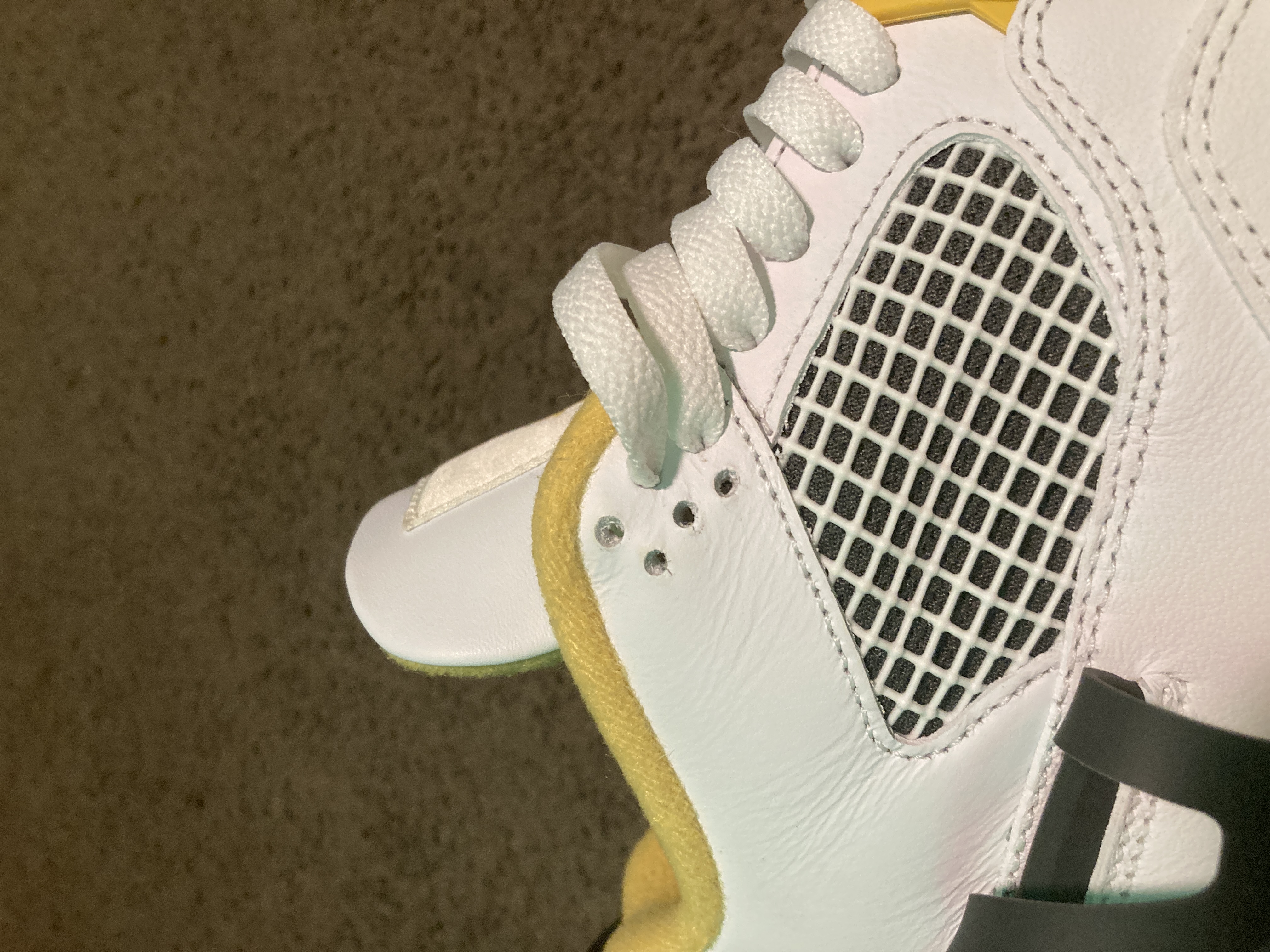 PK God Batch Air Jordan 4 Retro Vivid Sulfur AQ9129-101 review Roy 04