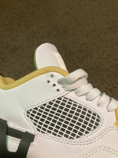 PK God Batch Air Jordan 4 Retro Vivid Sulfur AQ9129-101 review Roy 04