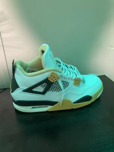 PK God Batch Air Jordan 4 Retro Vivid Sulfur AQ9129-101 review Roy 00