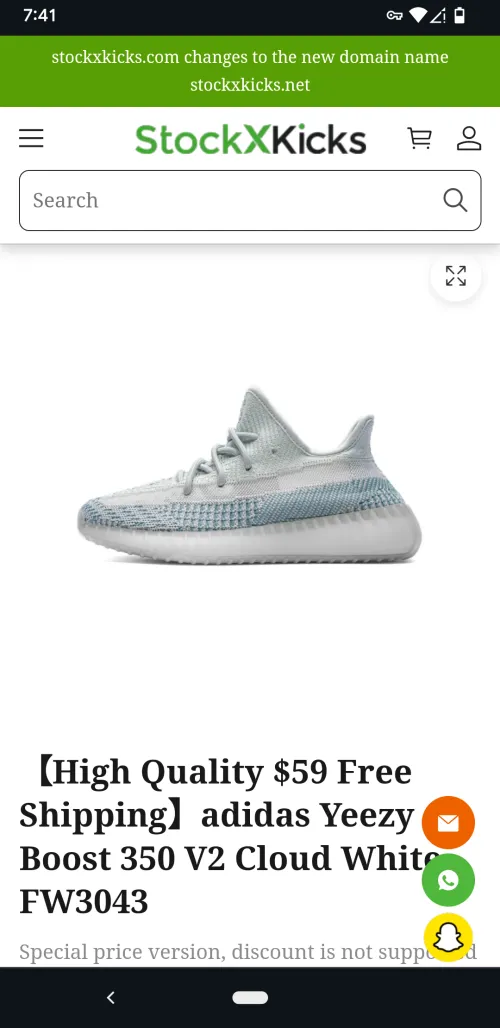 【High Quality $59 Free Shipping】adidas Yeezy Boost 350 V2 Cloud White FW3043 review 
