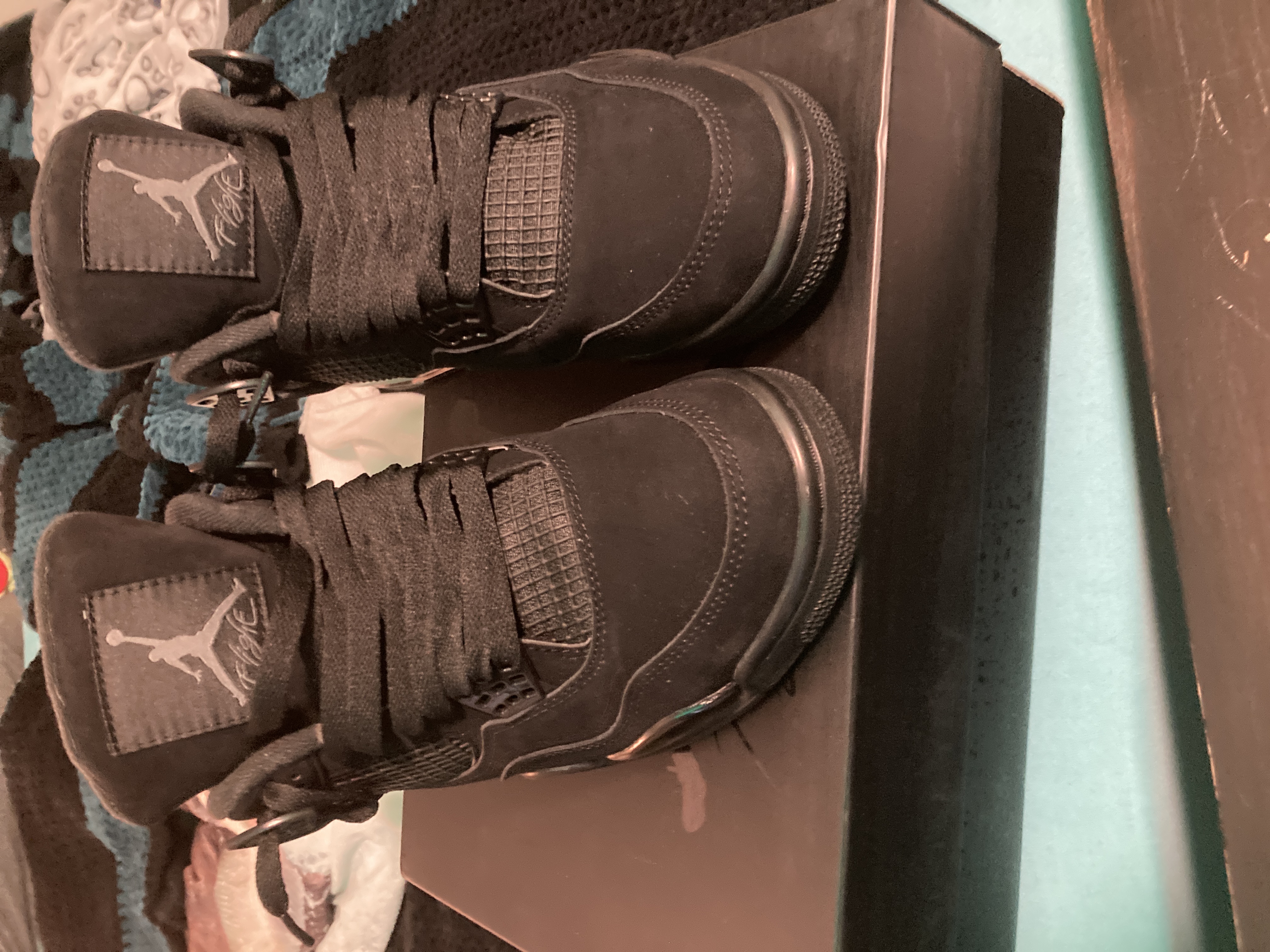 PK God Batch Air Jordan 4 Retro Black Cat CU1110-010 review Roy 02