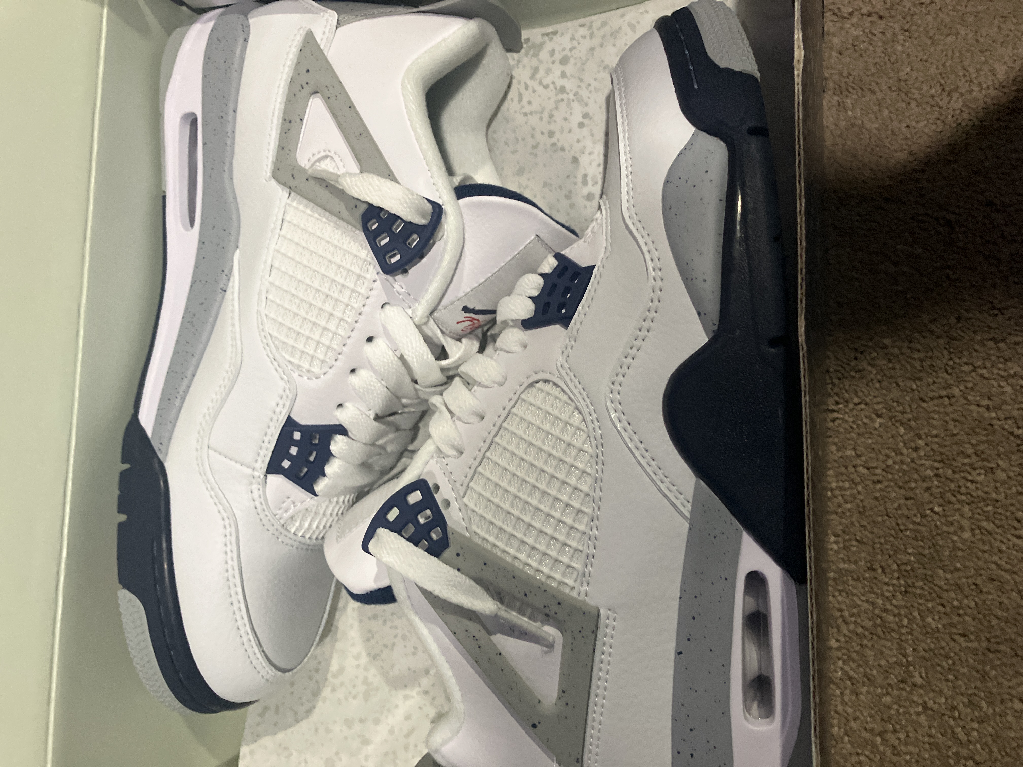 Special offer Batch Air Jordan 4 Retro Midnight Navy DH6927-140 review Aldair’s 00