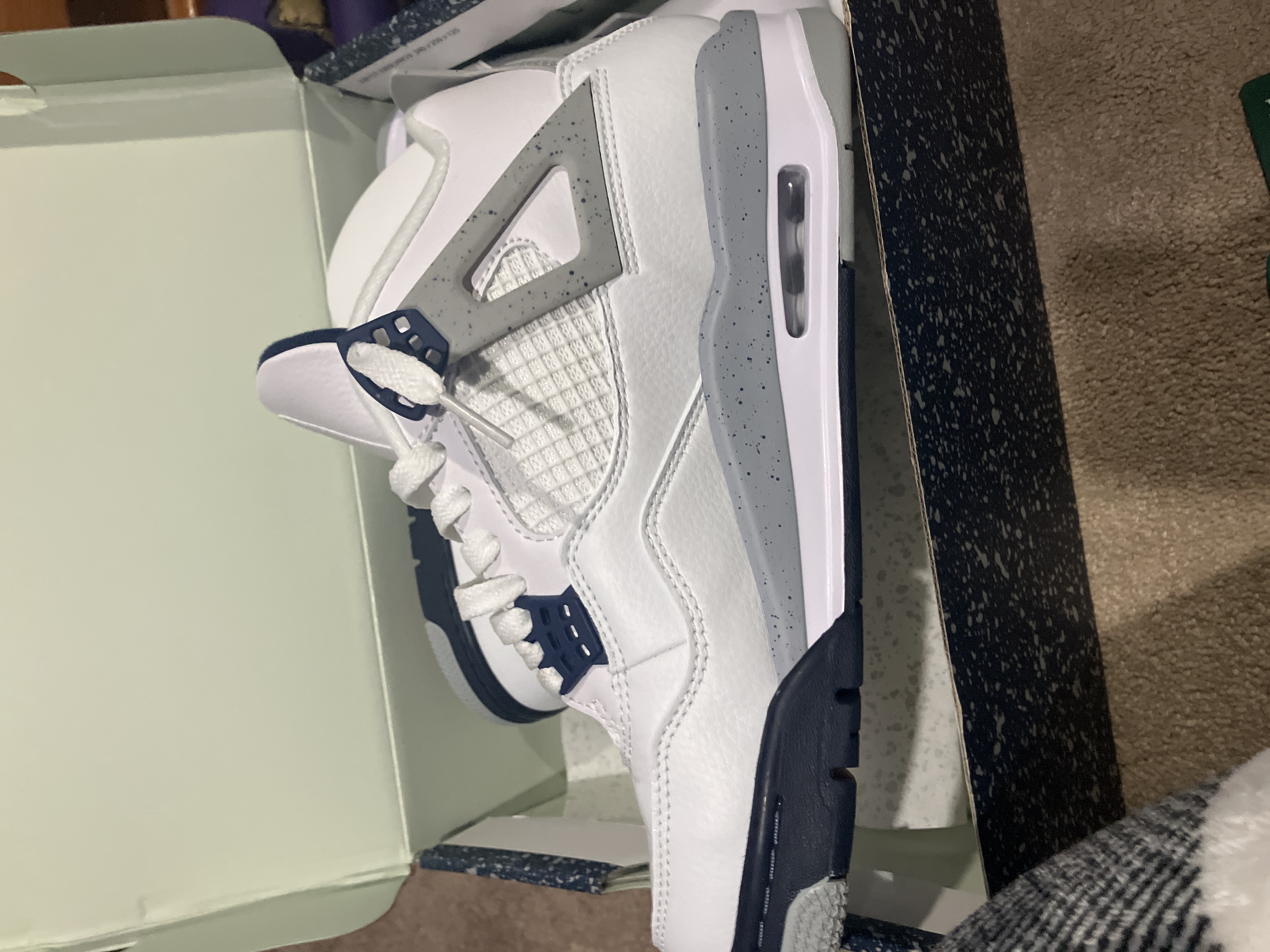 Special offer Batch Air Jordan 4 Retro Midnight Navy DH6927-140 review Aldair’s 03