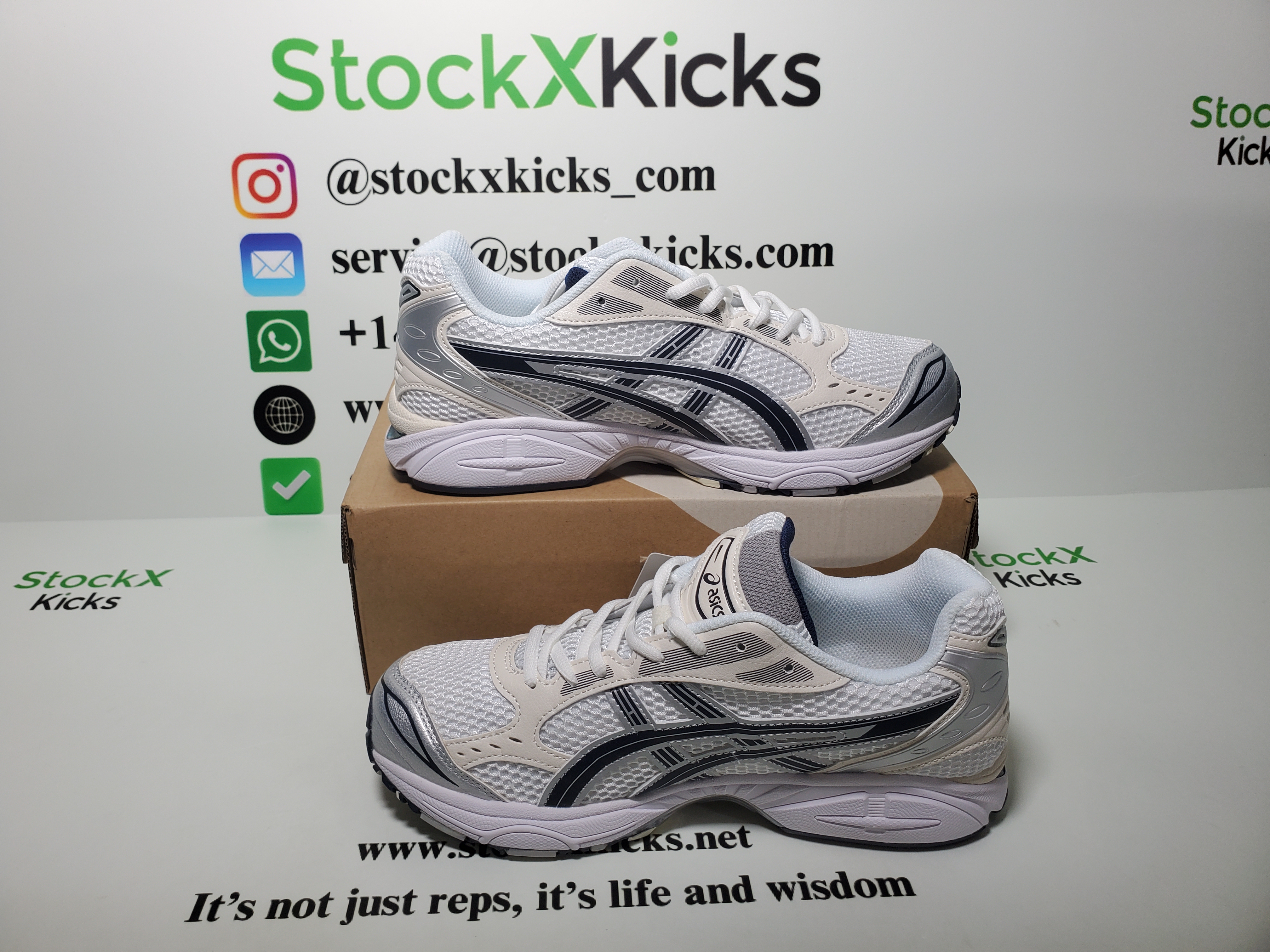 ASICS Gel-Kayano 14 White Midnight 1202A056-109 review stockxkicks 01