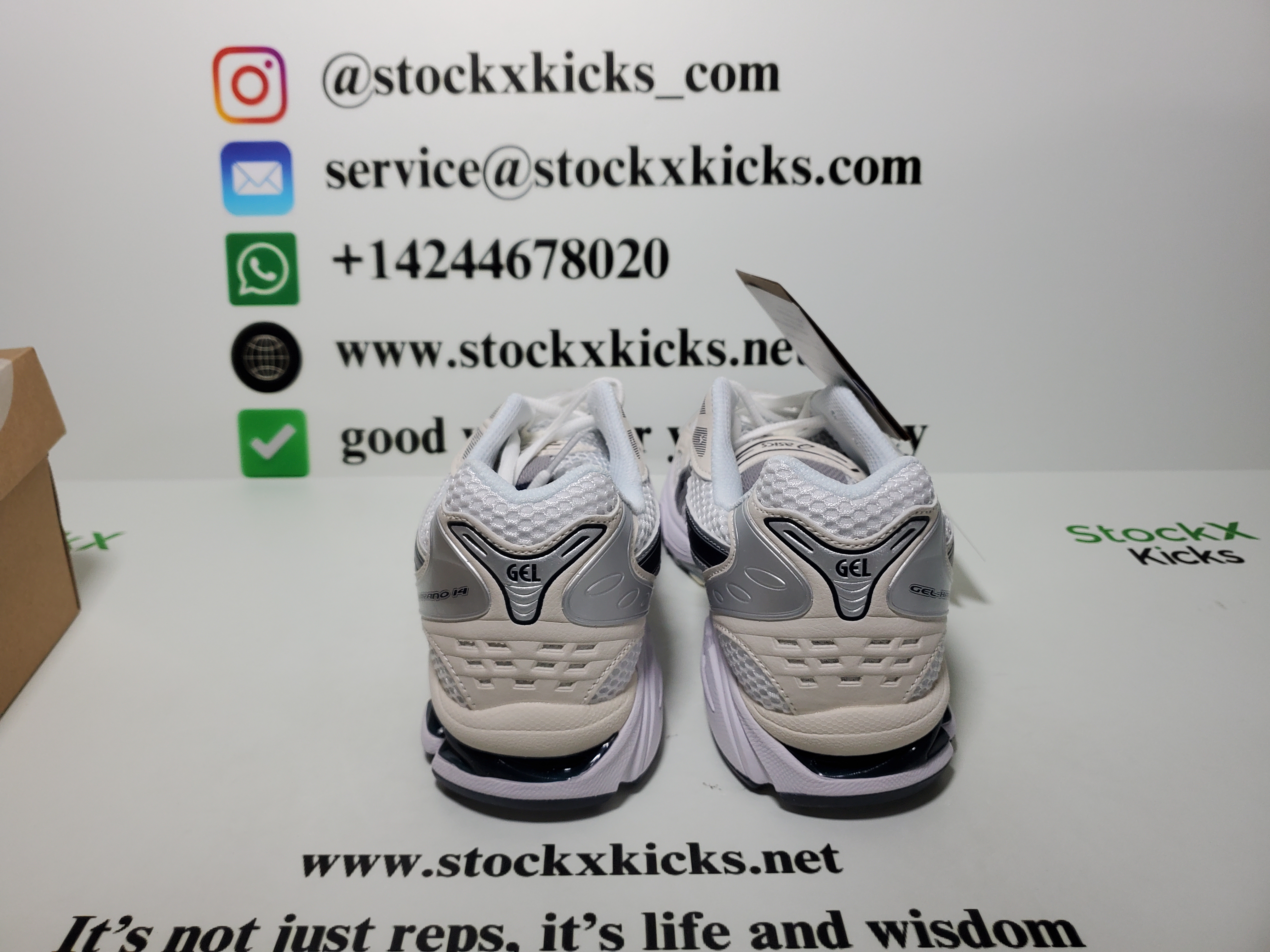 ASICS Gel-Kayano 14 White Midnight 1202A056-109 review stockxkicks 03
