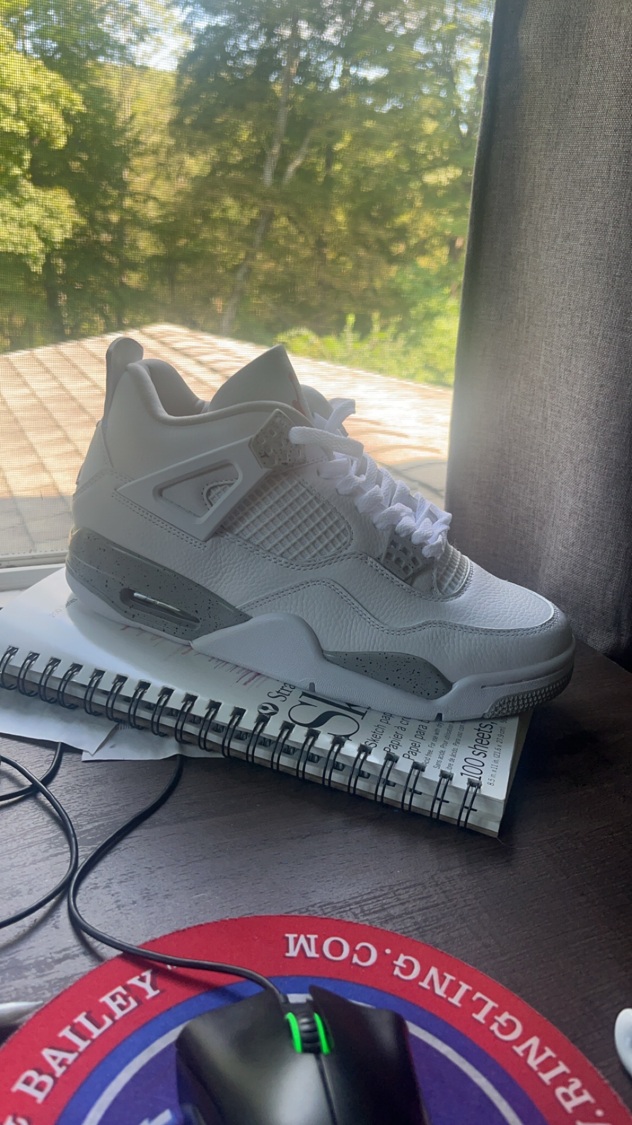 PK God Batch Air Jordan 4 Retro White Oreo (2021) CT8527-100 review Quentin