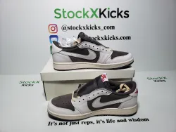H12 Batch Air Jordan 1 Retro Low OG SP Travis Scott Reverse Mocha DM7866-162  review Quentin 04