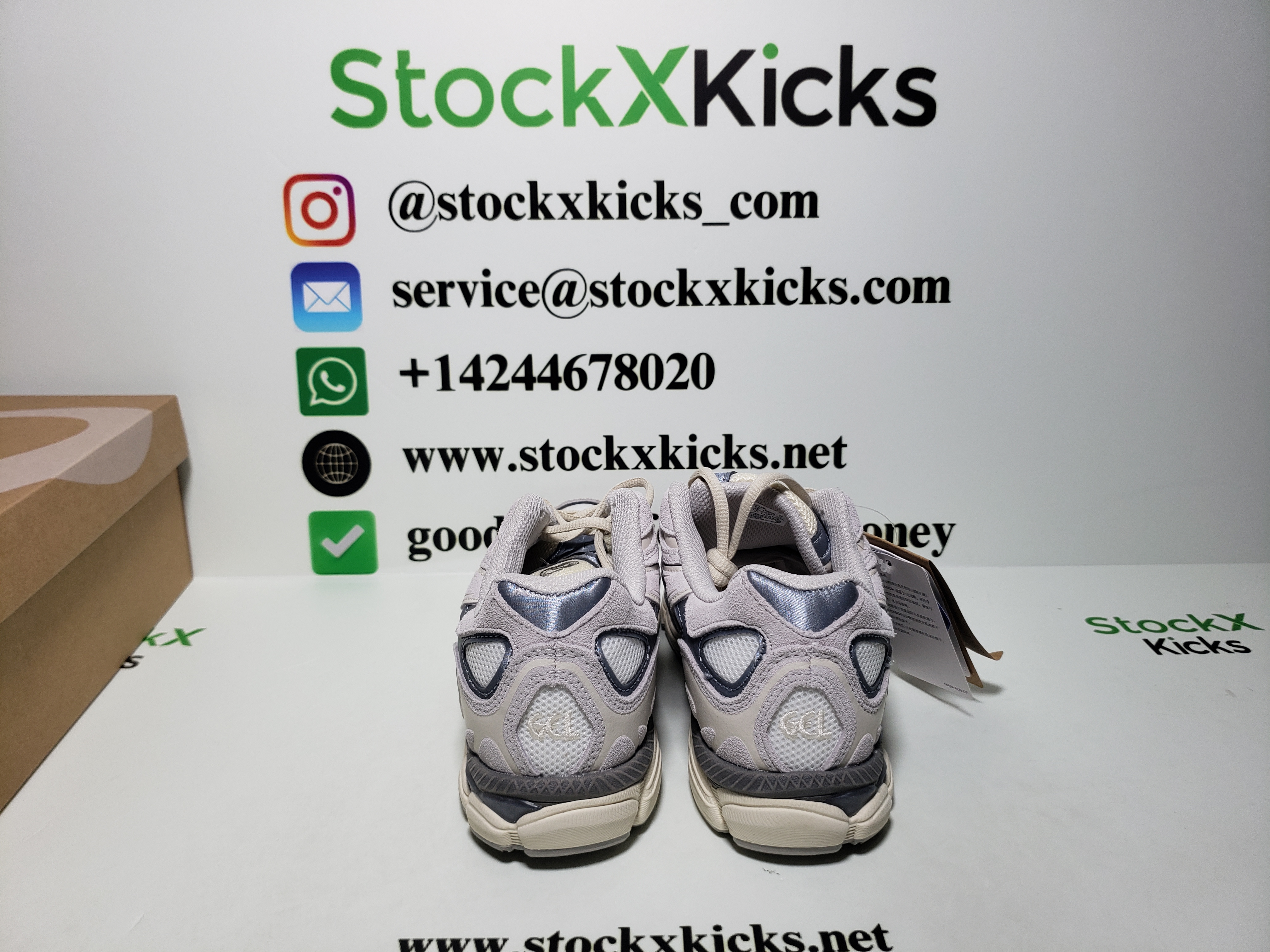 ASICS Gel-NYC Oyster Grey 1201A789-103 review Stockxkicks 02