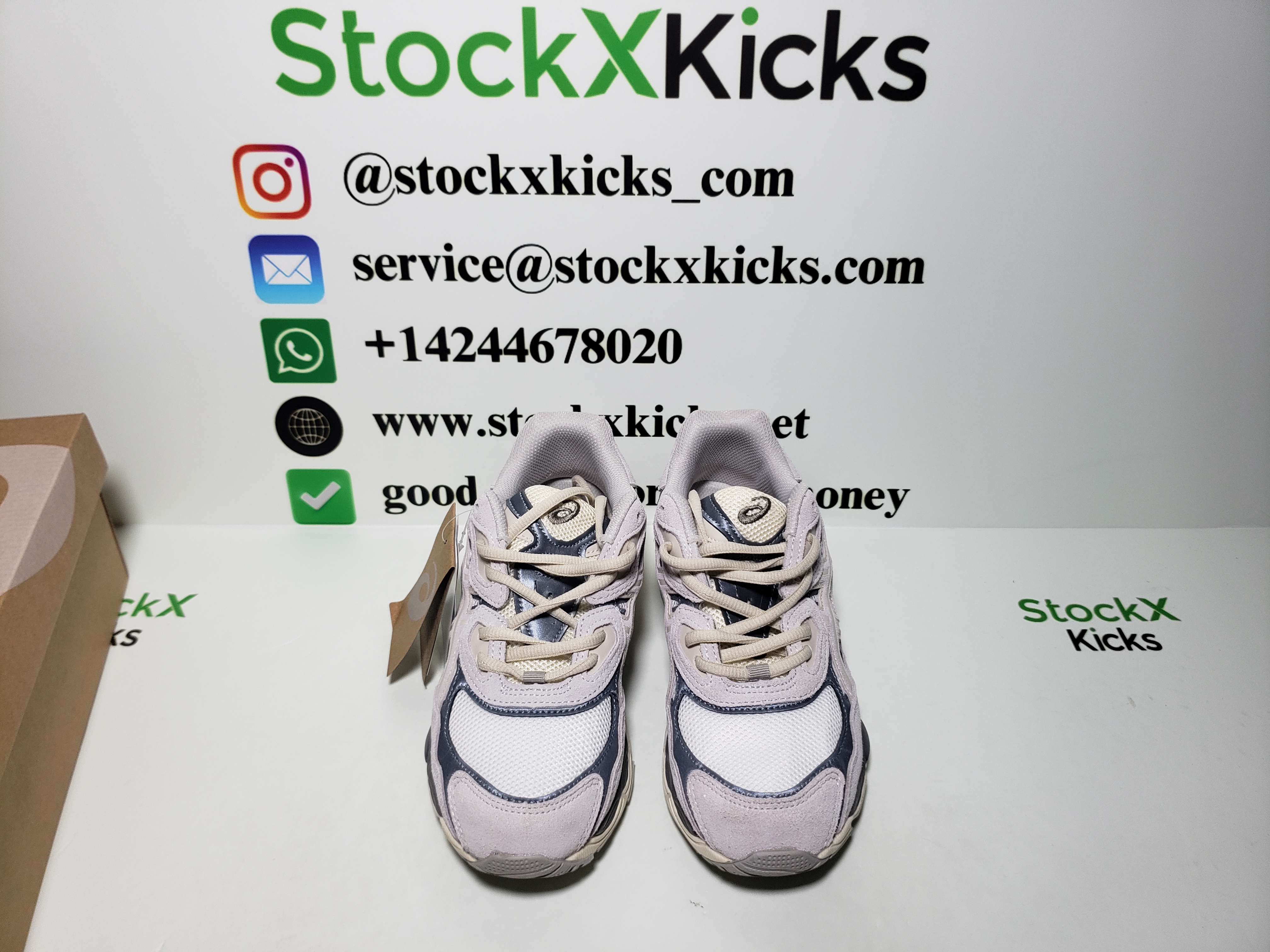 ASICS Gel-NYC Oyster Grey 1201A789-103 review Stockxkicks 06