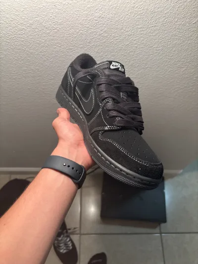 【$49 High Cost Effective】Air Jordan 1 Retro Low OG SP Travis Scott Black Phantom DM7866-001 review Yoel Hernandez 03