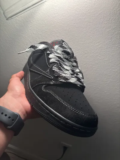 【$49 High Cost Effective】Air Jordan 1 Retro Low OG SP Travis Scott Black Phantom DM7866-001 review Yoel Hernandez 05