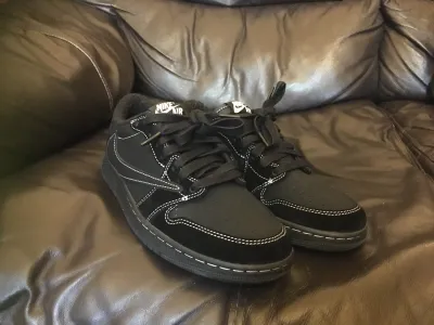 【$49 High Cost Effective】Air Jordan 1 Retro Low OG SP Travis Scott Black Phantom DM7866-001 review Charlie Johnson 00
