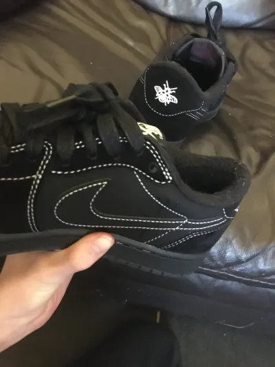 【$49 High Cost Effective】Air Jordan 1 Retro Low OG SP Travis Scott Black Phantom DM7866-001 review Charlie Johnson 02