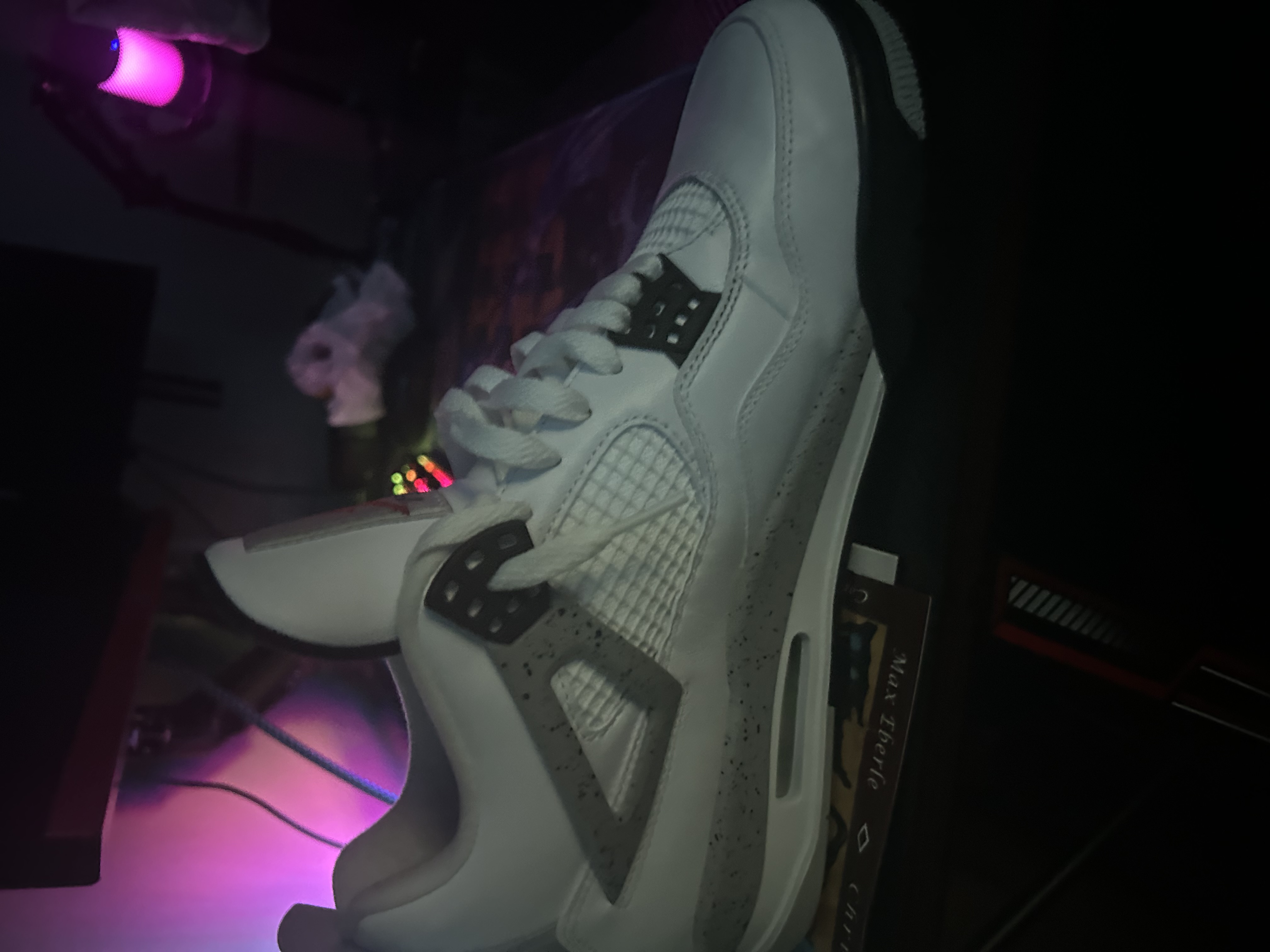 PK God Batch Air Jordan 4 Retro White Cement 840606-192 review tyler 00