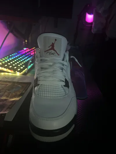 PK God Batch Air Jordan 4 Retro White Cement 840606-192 review tyler 01