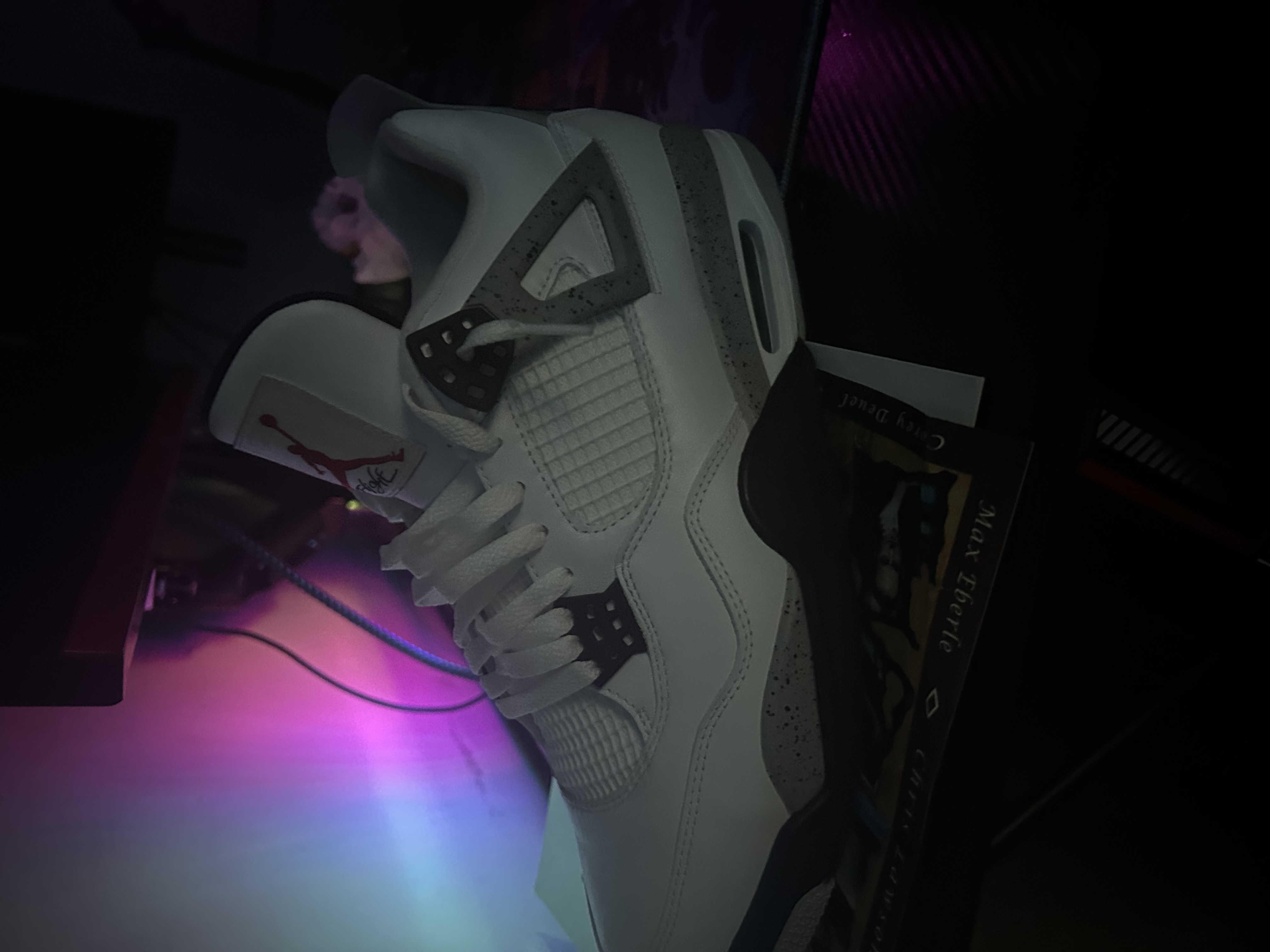 PK God Batch Air Jordan 4 Retro White Cement 840606-192 review tyler 02