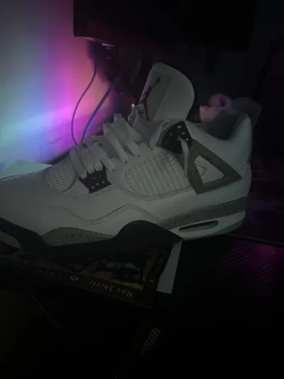 PK God Batch Air Jordan 4 Retro White Cement 840606-192 review tyler 02