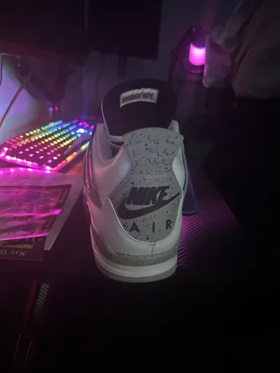 PK God Batch Air Jordan 4 Retro White Cement 840606-192 review tyler 03
