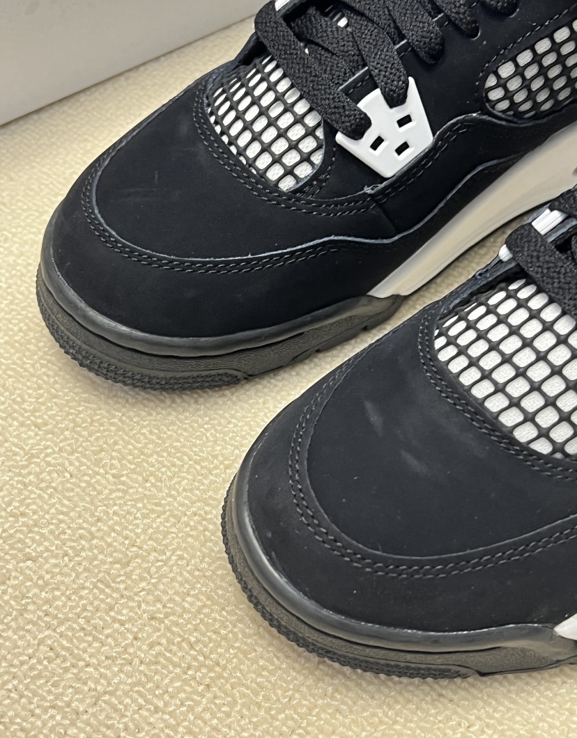 【Top PK Version】PK God Batch Nike Air Jordan 4 Retro White Thunder FQ8138-001 review Kyle Harris