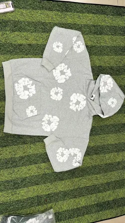 Denim Tears The Cotton Wreath Sweatshirt Grey review Kayode Simmons
