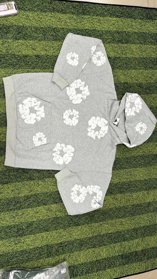 Denim Tears The Cotton Wreath Sweatshirt Grey Hoodie review 