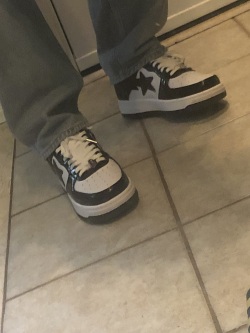 A Bathing Ape Bape Sta Low Black White 1H70-191-001 review HELL YEAH 04