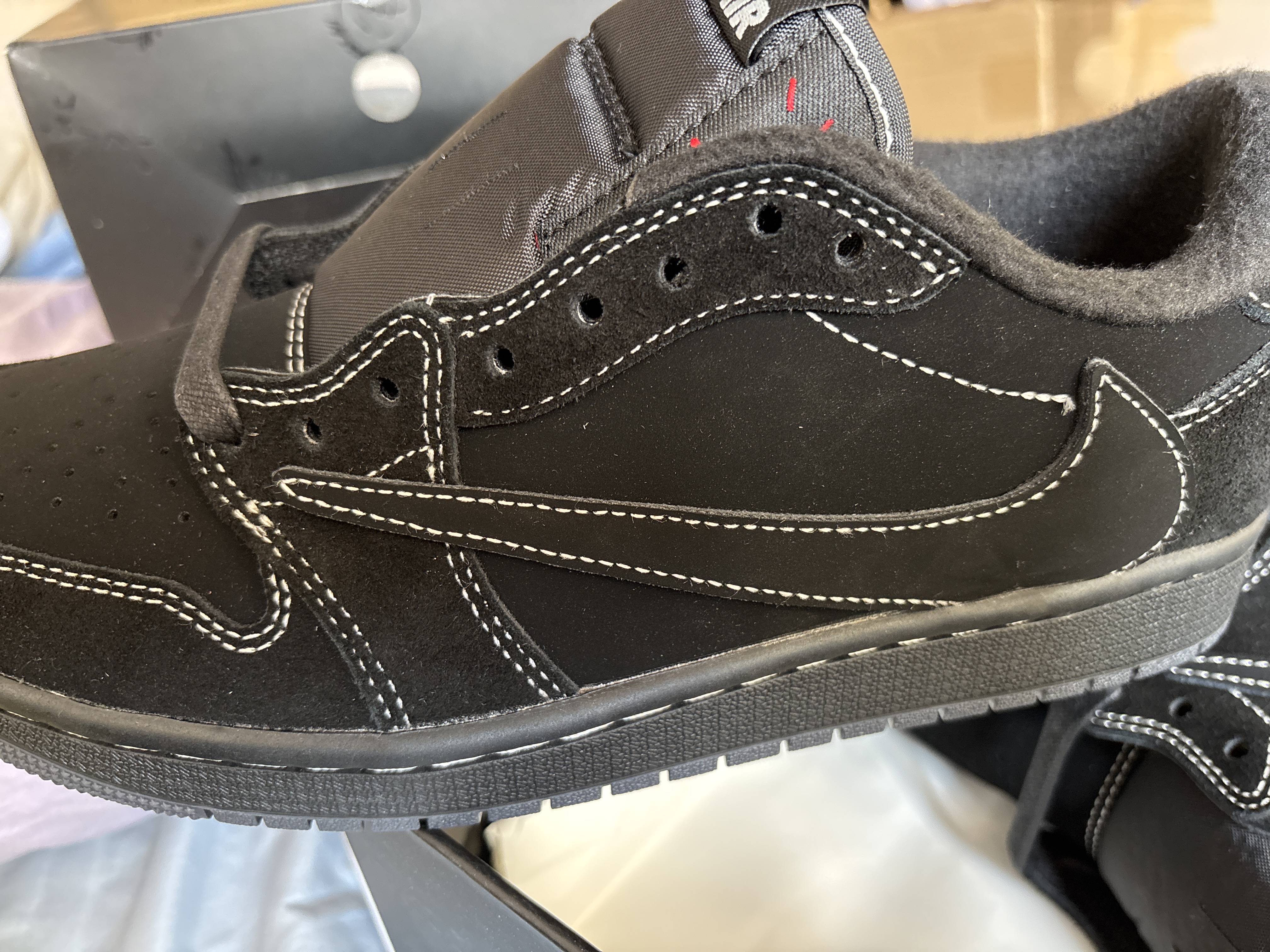 【$59 High Cost Effective】Air Jordan 1 Retro Low OG SP Travis Scott Black Phantom DM7866-001 review Max 02