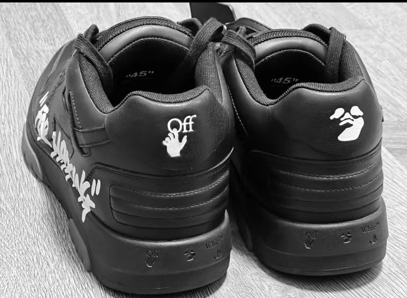 PK God Batch OFF-WHITE Out Of Office OOO "For Walking" Low Tops Black White OMIA18 9S21LEA00 41001 review Aarav Bhargava 00