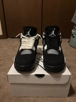 PK God Batch Nike Air Jordan 4 Retro White Thunder FQ8138-001 review Matthew Amezcua 01