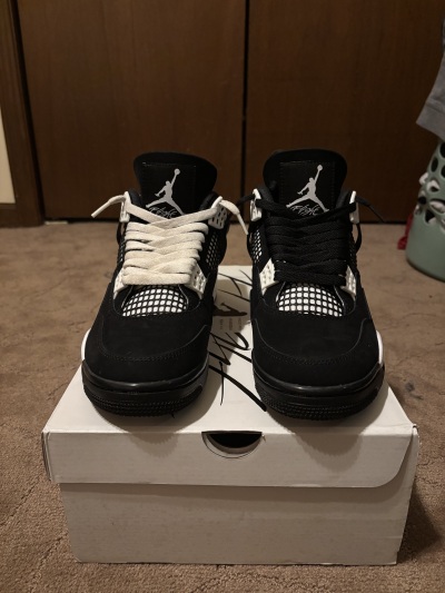 PK God Batch Nike Air Jordan 4 Retro White Thunder FQ8138-001 review Matthew Amezcua 00