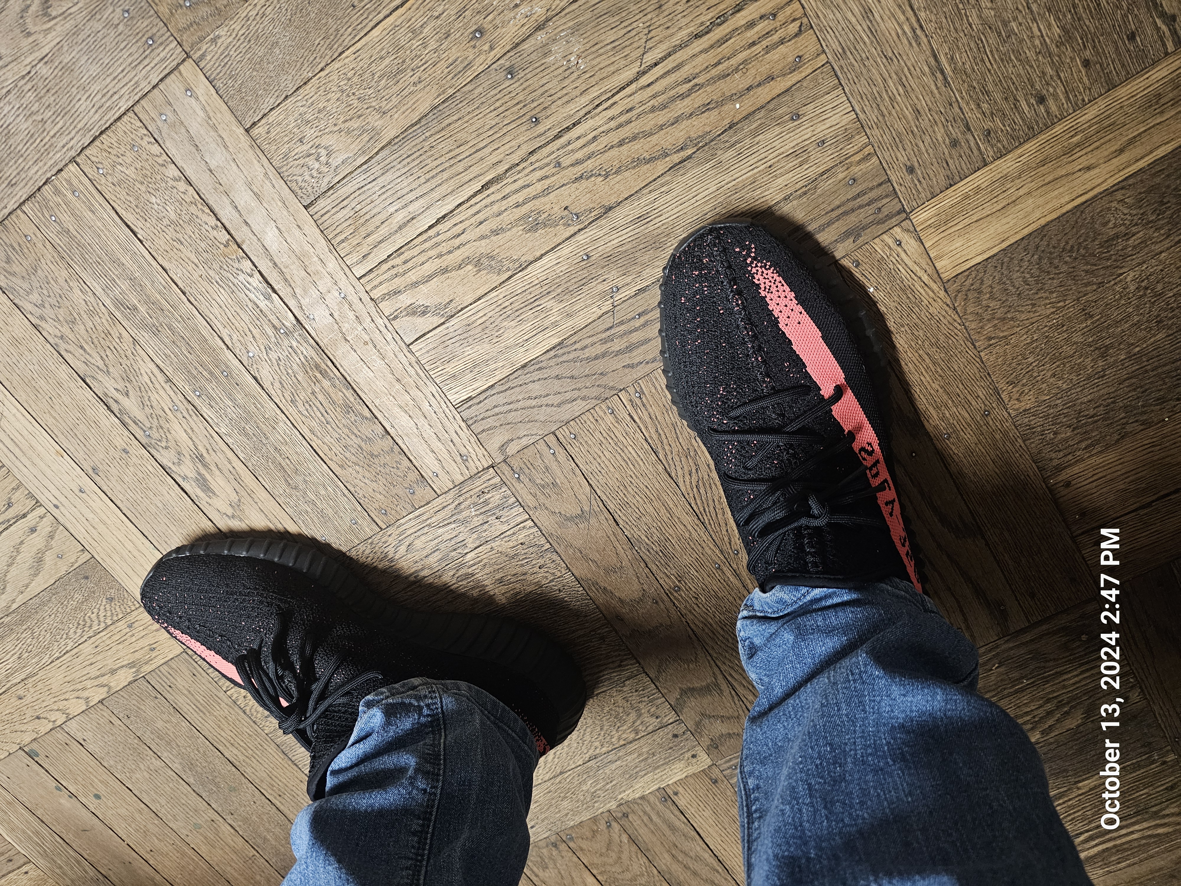 【High Quality $59 Free Shipping】adidas Yeezy Boost 350 V2 Core Black Red BY9612 review P.F.