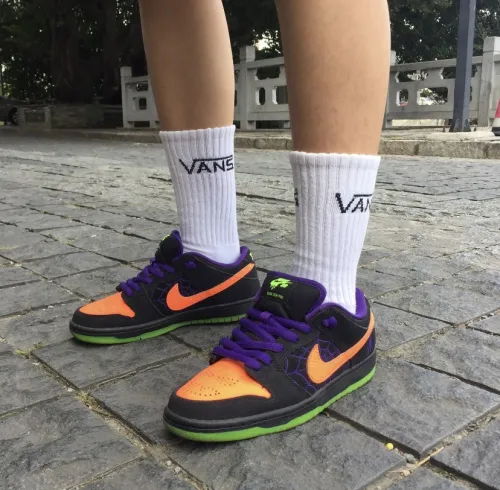LJR Batch Nike SB Dunk Low Night of Mischief Halloween  BQ6817-006 review 