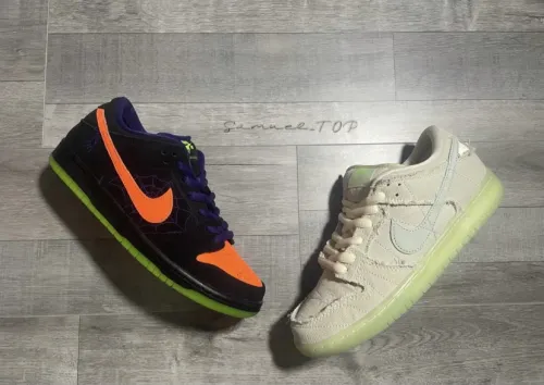 LJR Batch Nike SB Dunk Low Night of Mischief Halloween  BQ6817-006 review 