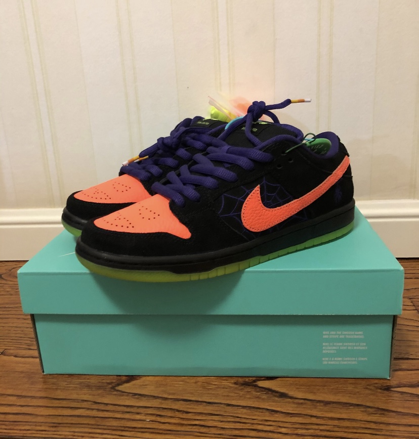 LJR Batch Nike SB Dunk Low Night of Mischief Halloween  BQ6817-006 review Mujtaba Khan
