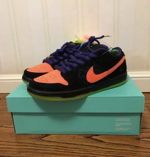 LJR Batch Nike SB Dunk Low Night of Mischief Halloween  BQ6817-006 review 