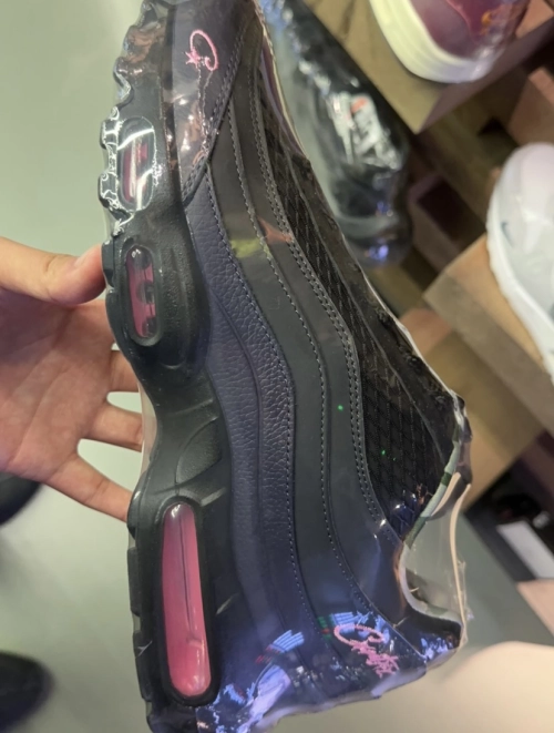 Nike Air Max 95 SP Corteiz Pink Beam FB2709-001 review 