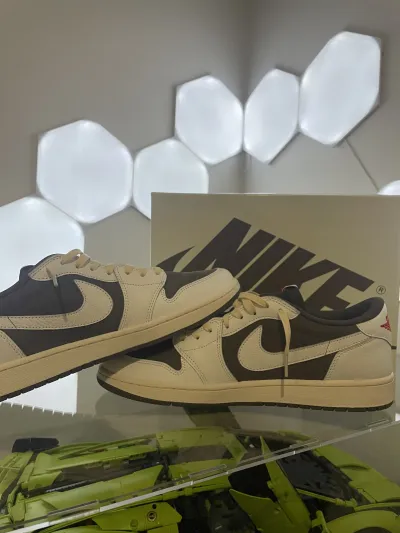 H12 Batch Air Jordan 1 Retro Low OG SP Travis Scott Reverse Mocha DM7866-162  review Quality is amazing 00