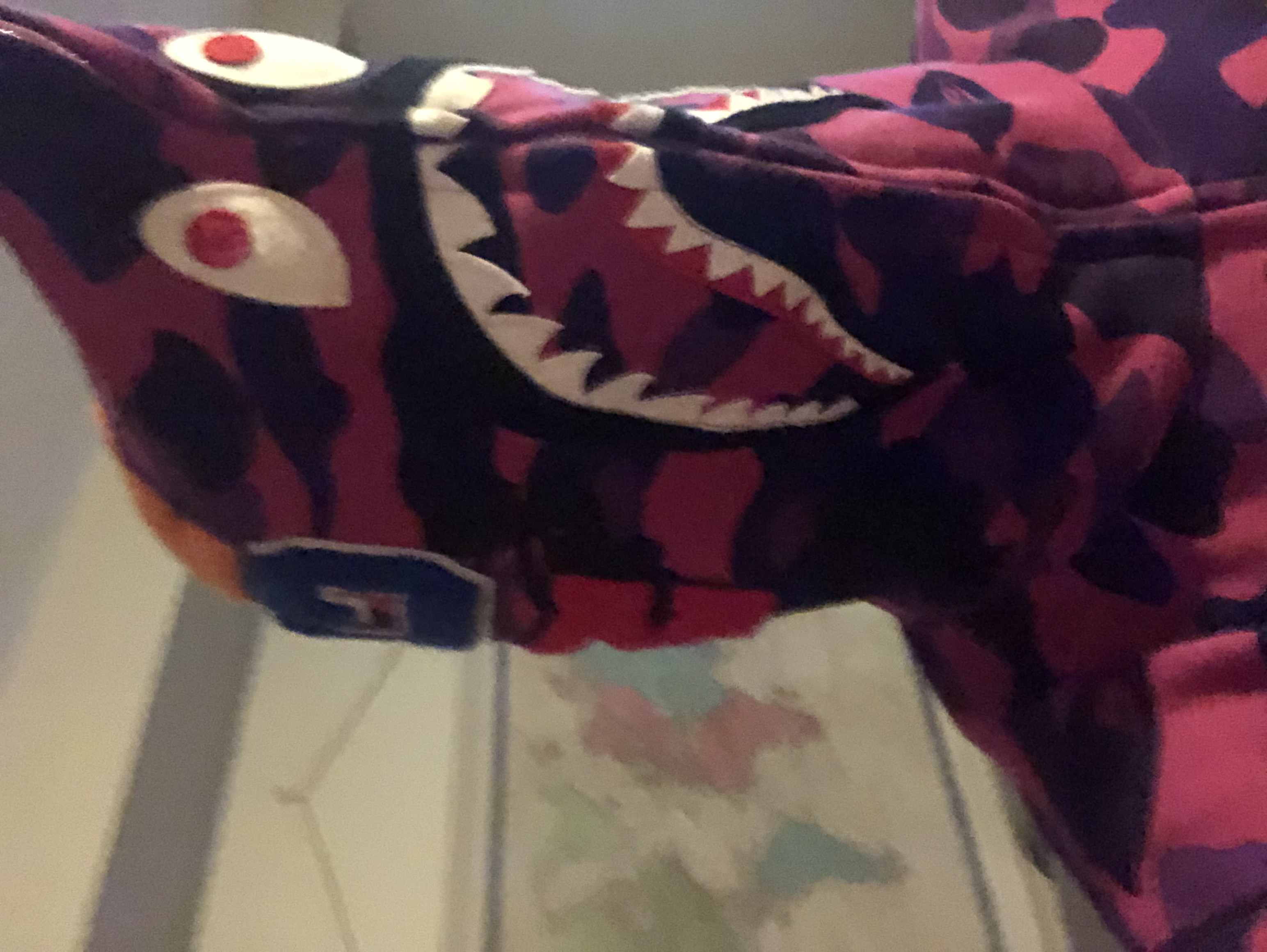 BAPE Color Camo Shark Zip Hoodie Purple 4580793338444 review Thatguy