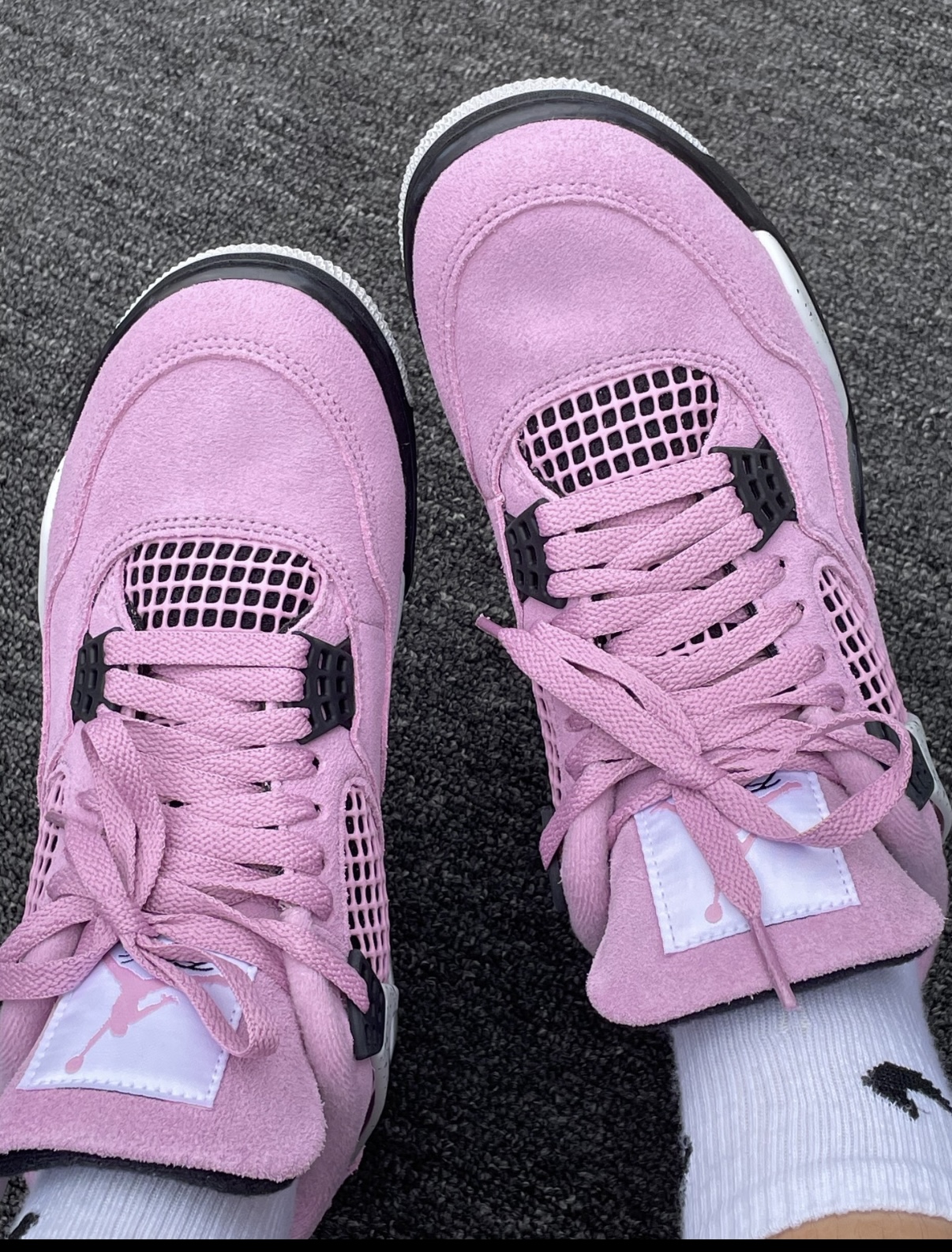PK God Batch Air Jordan 4 Orchid AQ9129-501 review Younes Trinkaus 01