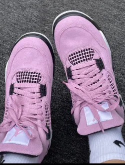 PK God Batch Air Jordan 4 Orchid AQ9129-501 review Younes Trinkaus 02