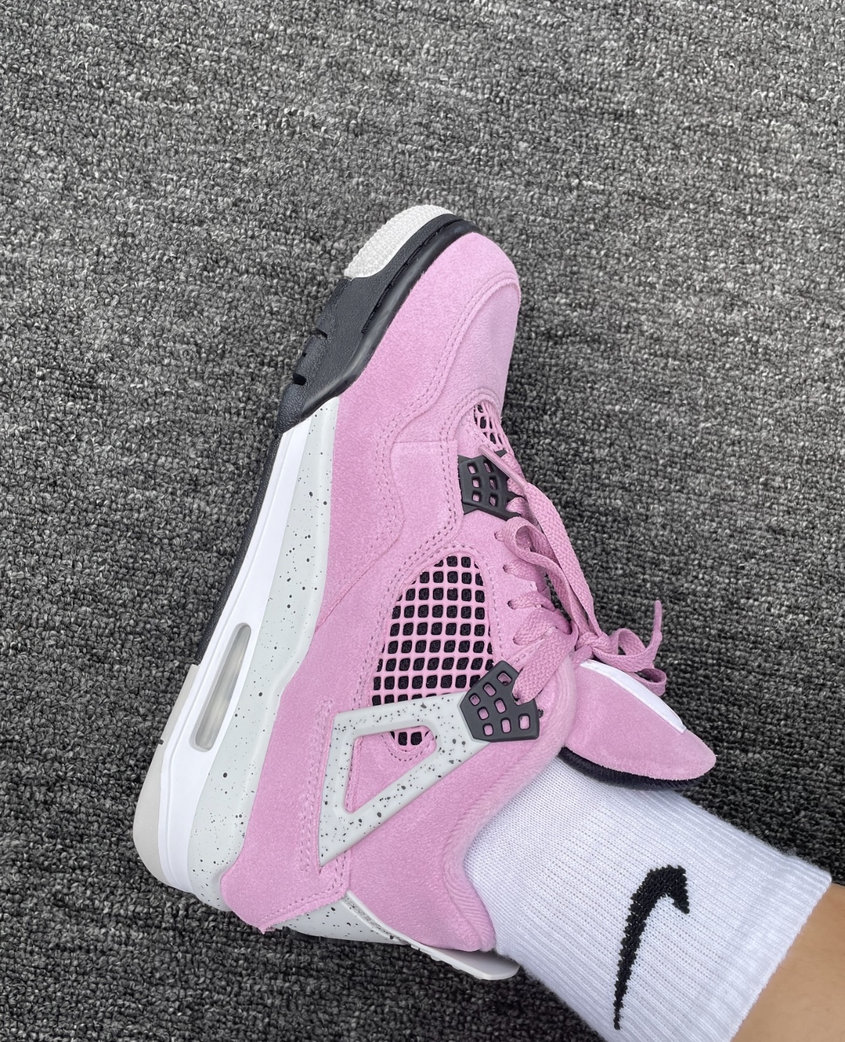 PK God Batch Air Jordan 4 Orchid AQ9129-501 review Younes Trinkaus 00