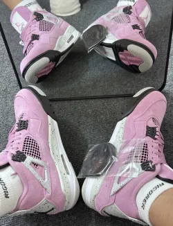 PK God Batch Air Jordan 4 Orchid AQ9129-501 review Henry Sayegh 02
