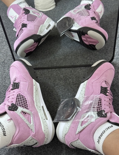 PK God Batch Air Jordan 4 Orchid AQ9129-501 review Henry Sayegh 01